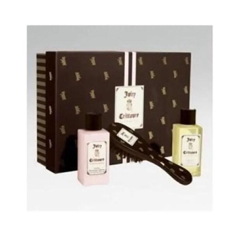 Juicy couture pampered pet dog spa gift set nip:nwt